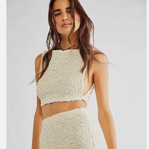 FREE People Apple of My Eye Set by Endless Summer, Ivory, Size Large - Picture 3 of 3